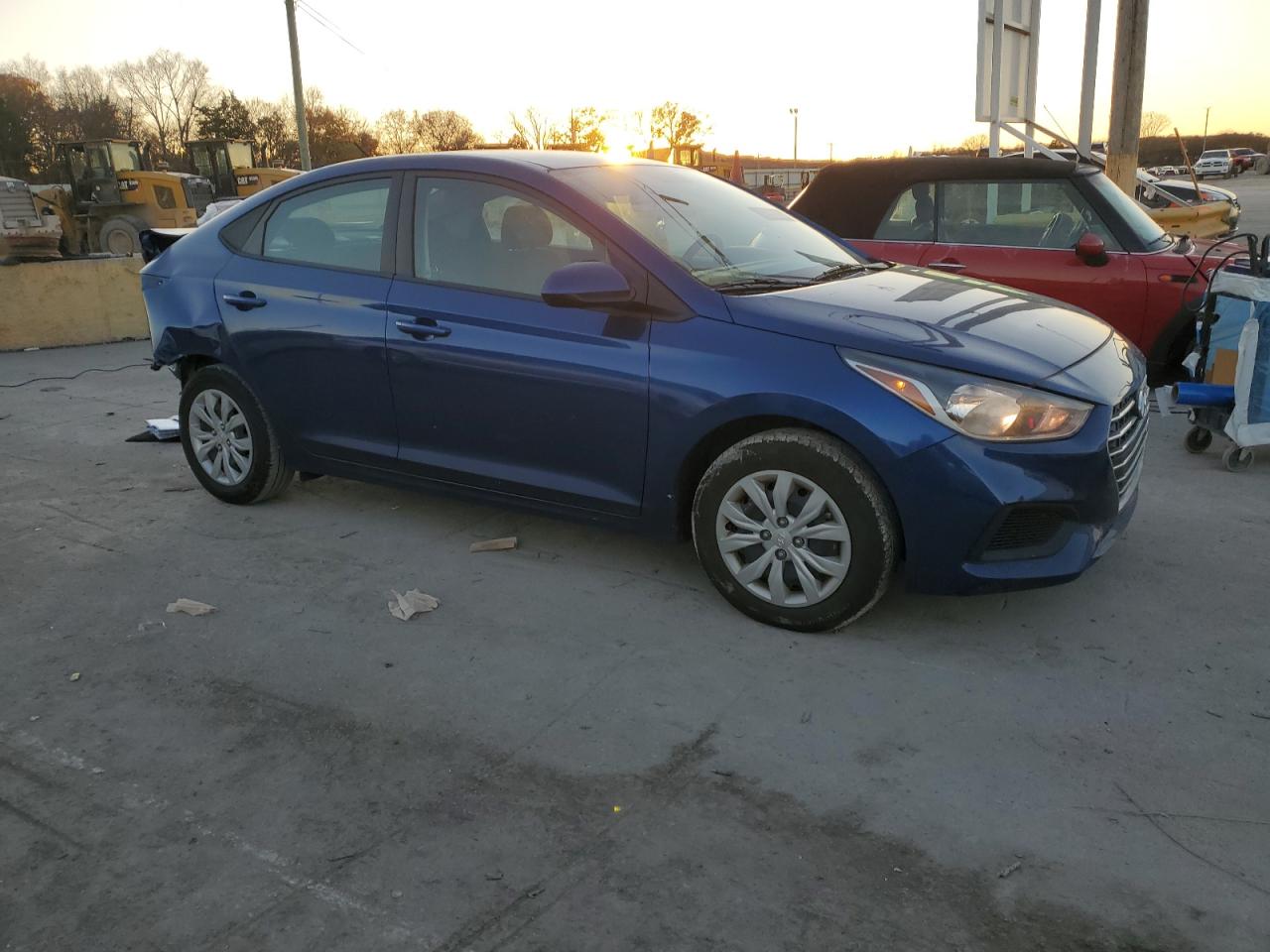 2022 HYUNDAI ACCENT SE VIN:3KPC24A66NE178656