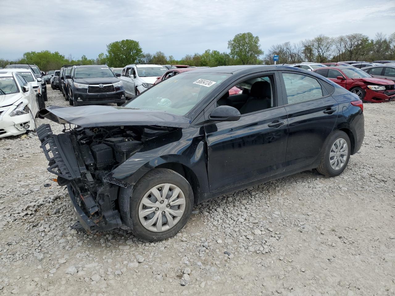 2022 HYUNDAI ACCENT SE VIN:3KPC24A60NE154904