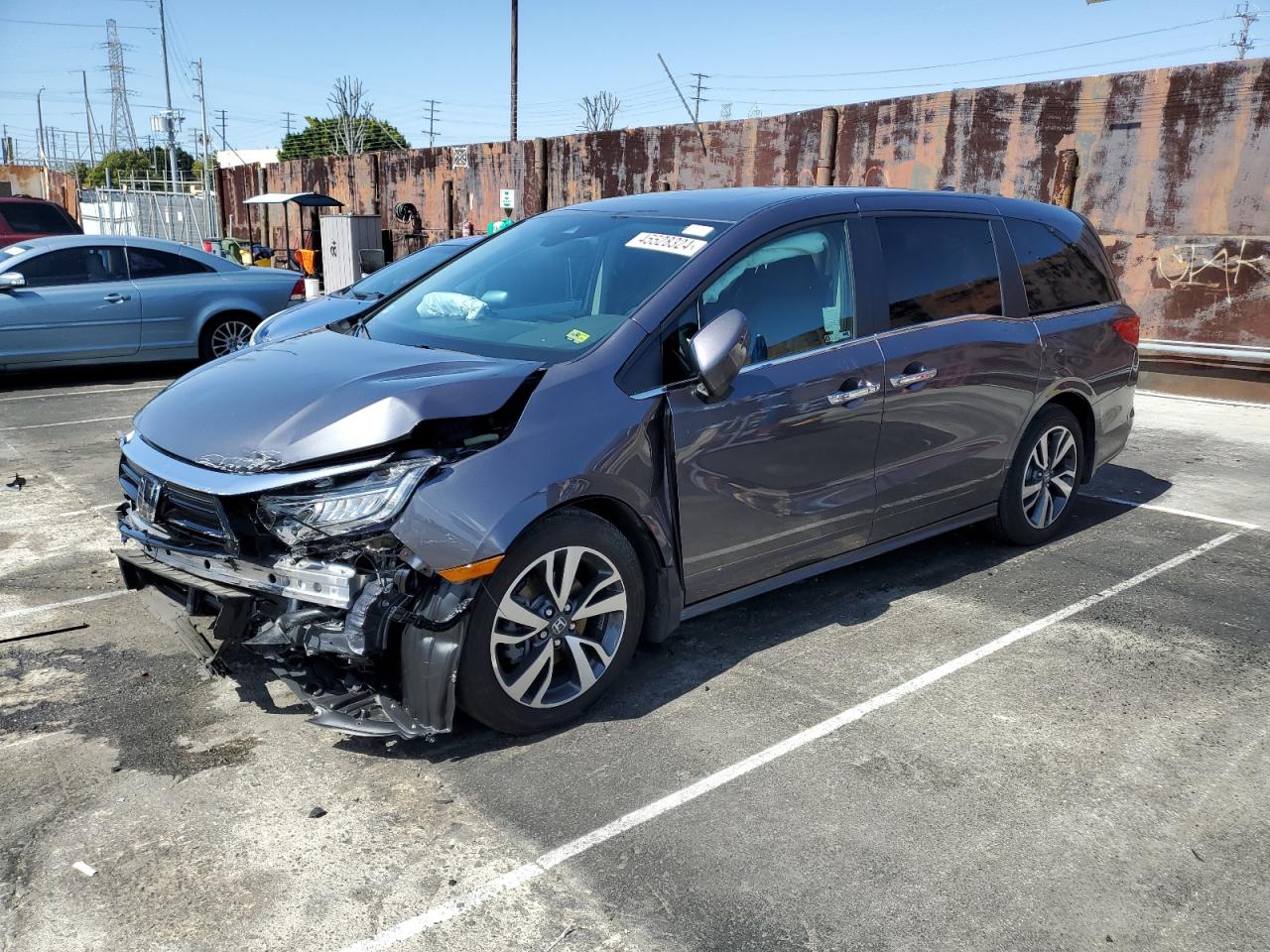 2022 HONDA ODYSSEY TOURING VIN:5FNRL6H8XNB054295