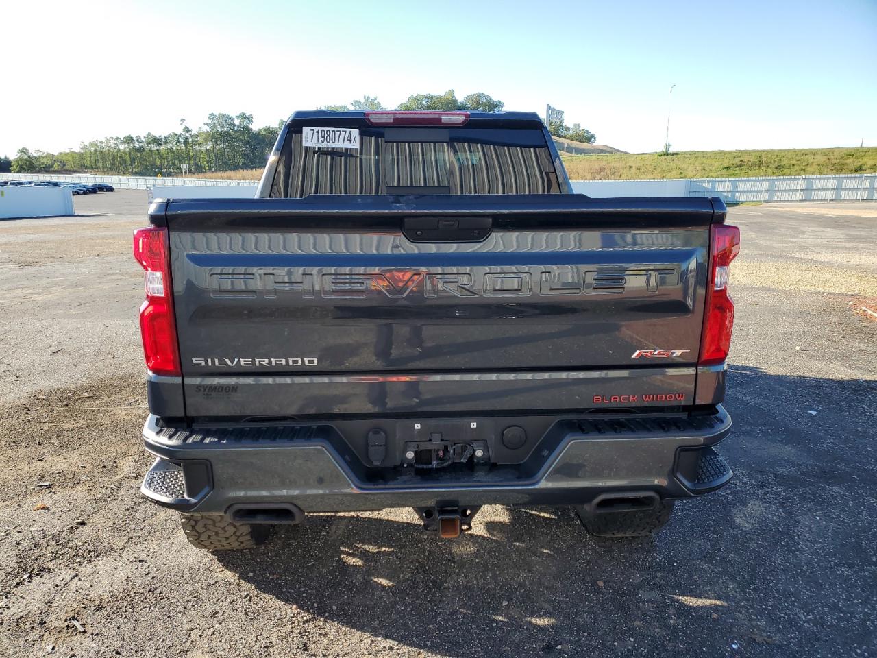 2022 CHEVROLET SILVERADO LTD K1500 RST VIN:1GCUYEEL9NZ104497