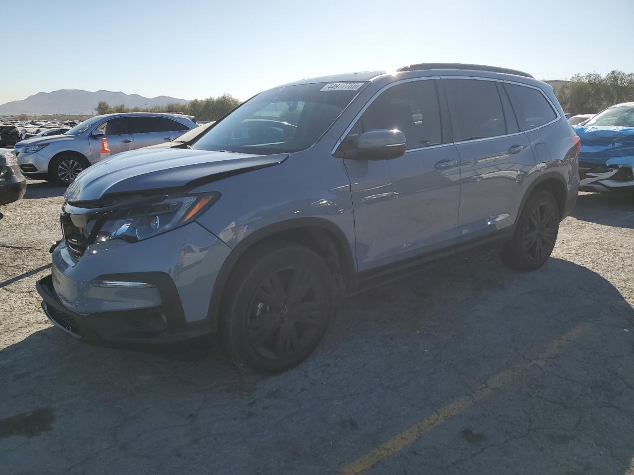 2022 HONDA PILOT SE VIN:5FNYF6H21NB068200