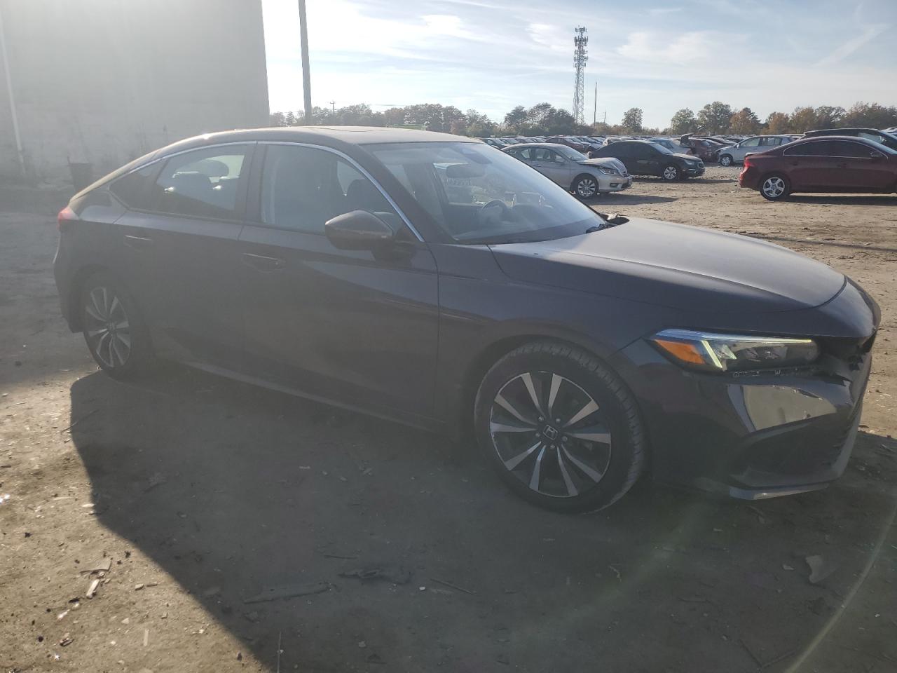 2022 HONDA CIVIC EXL VIN:19XFL1H71NE008907