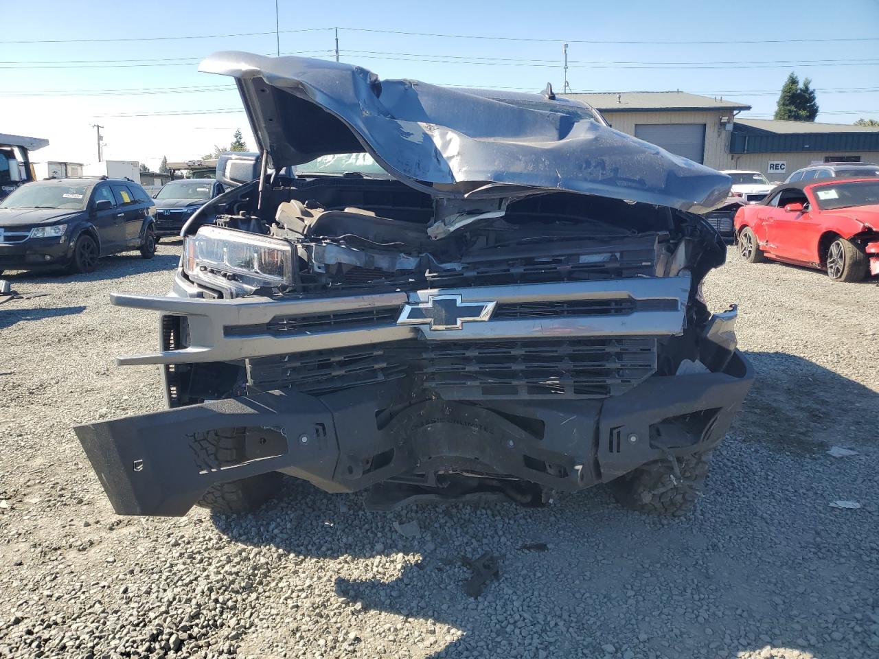 2022 CHEVROLET SILVERADO LTD K1500 RST VIN:1GCUYEET6NZ168092