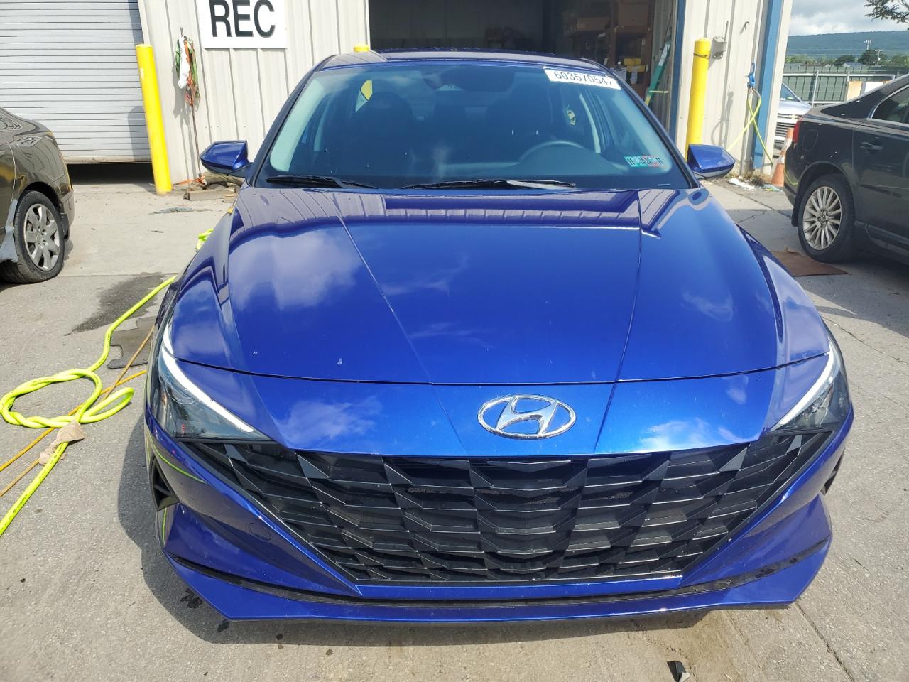 2023 HYUNDAI ELANTRA BLUE VIN:KMHLM4AJ8PU088682