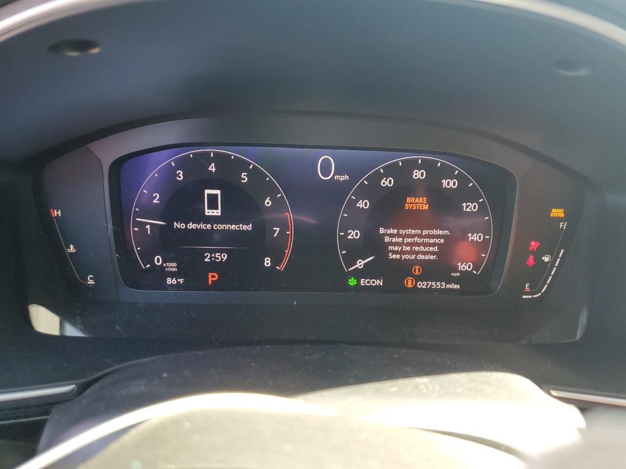 2022 HONDA CIVIC SPORT TOURING VIN:19XFL1H82NE015003