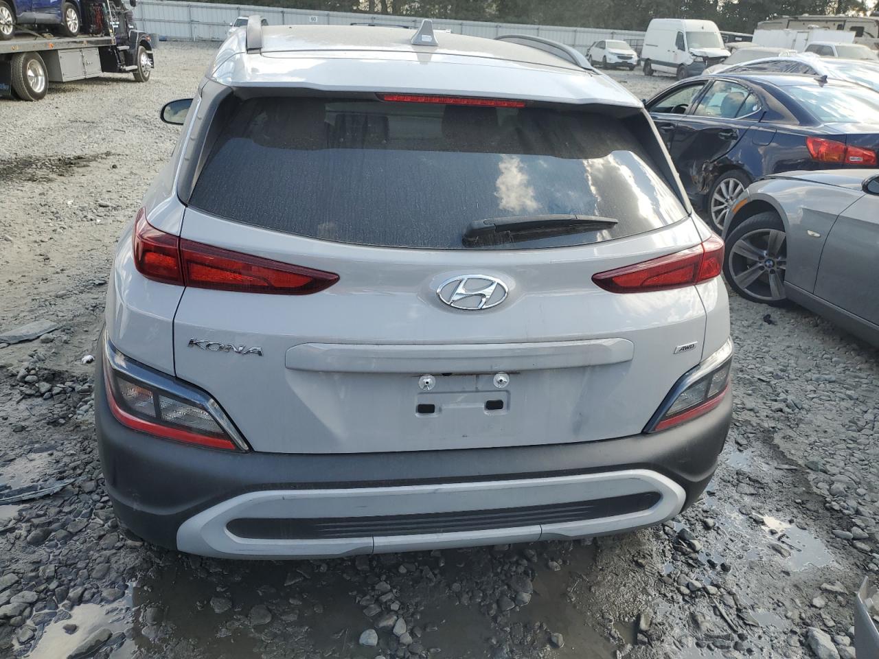 2022 HYUNDAI KONA SEL VIN:KM8K3CAB5NU918971