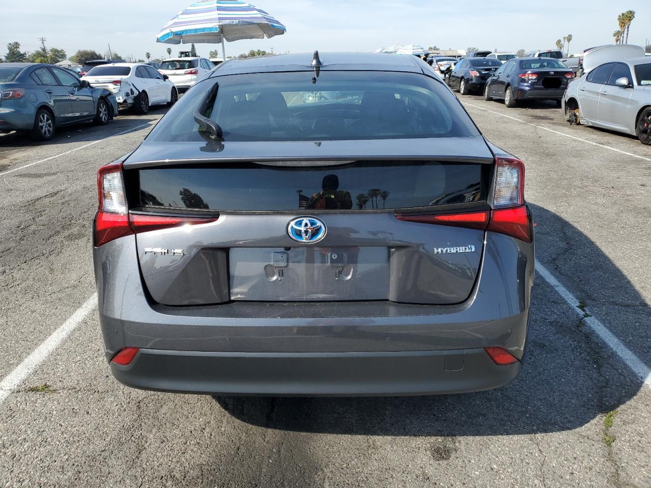 2022 TOYOTA PRIUS NIGHT SHADE VIN:JTDKAMFU0N3181551