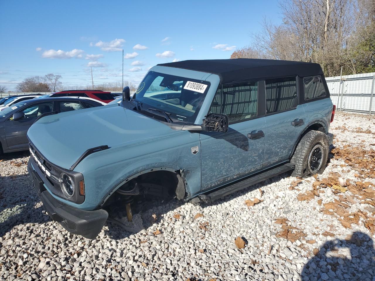2022 FORD BRONCO BASE VIN:1FMDE5DH5NLA97519