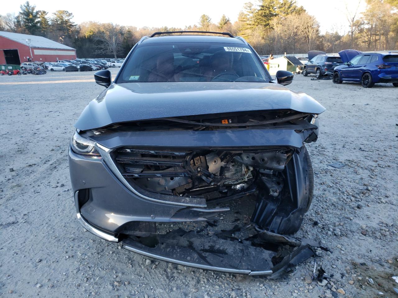 2022 MAZDA CX-9 GRAND TOURING VIN:JM3TCBDY0N0608616