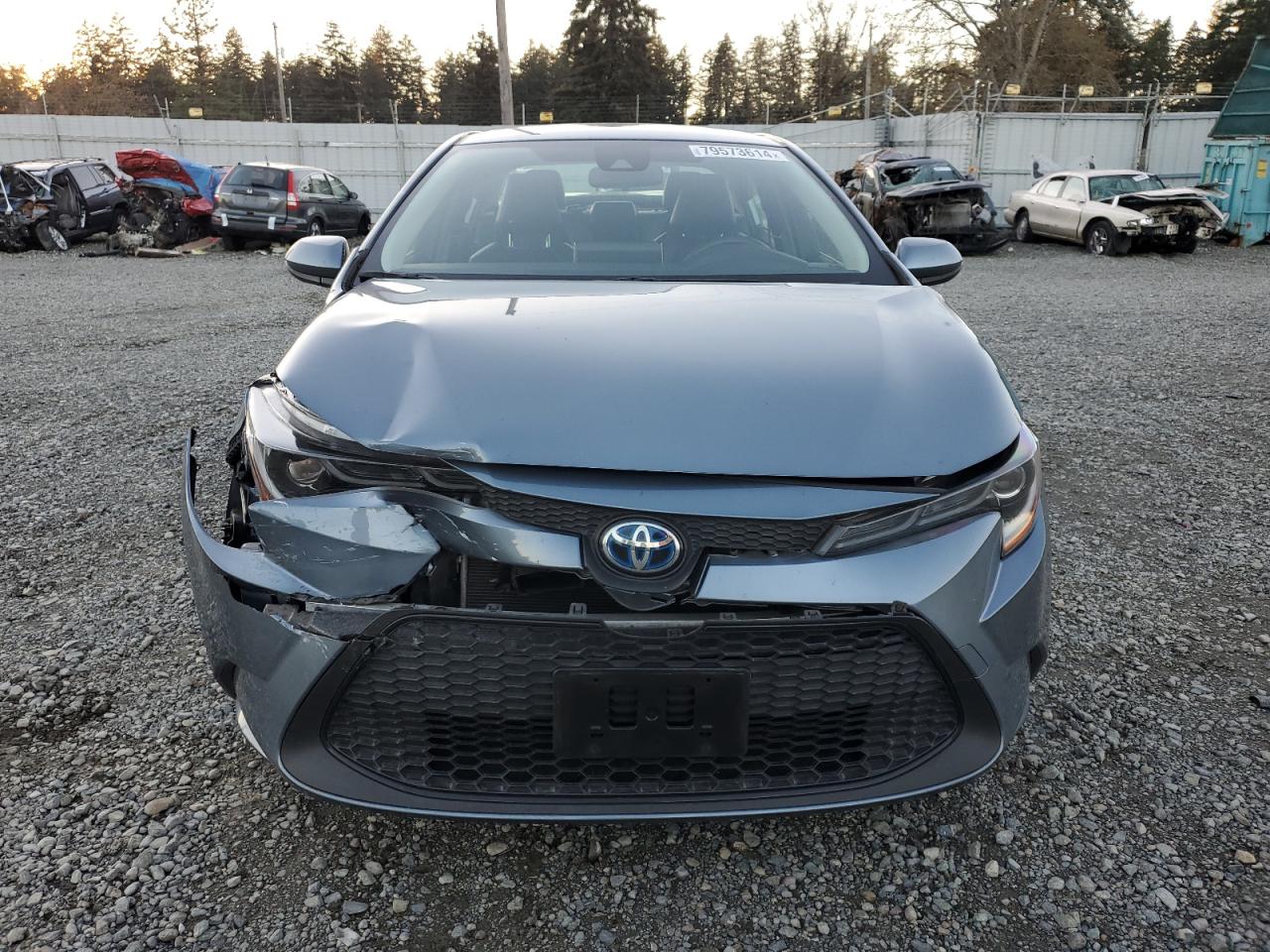2022 TOYOTA COROLLA LE VIN:JTDEAMDE3NJ042907