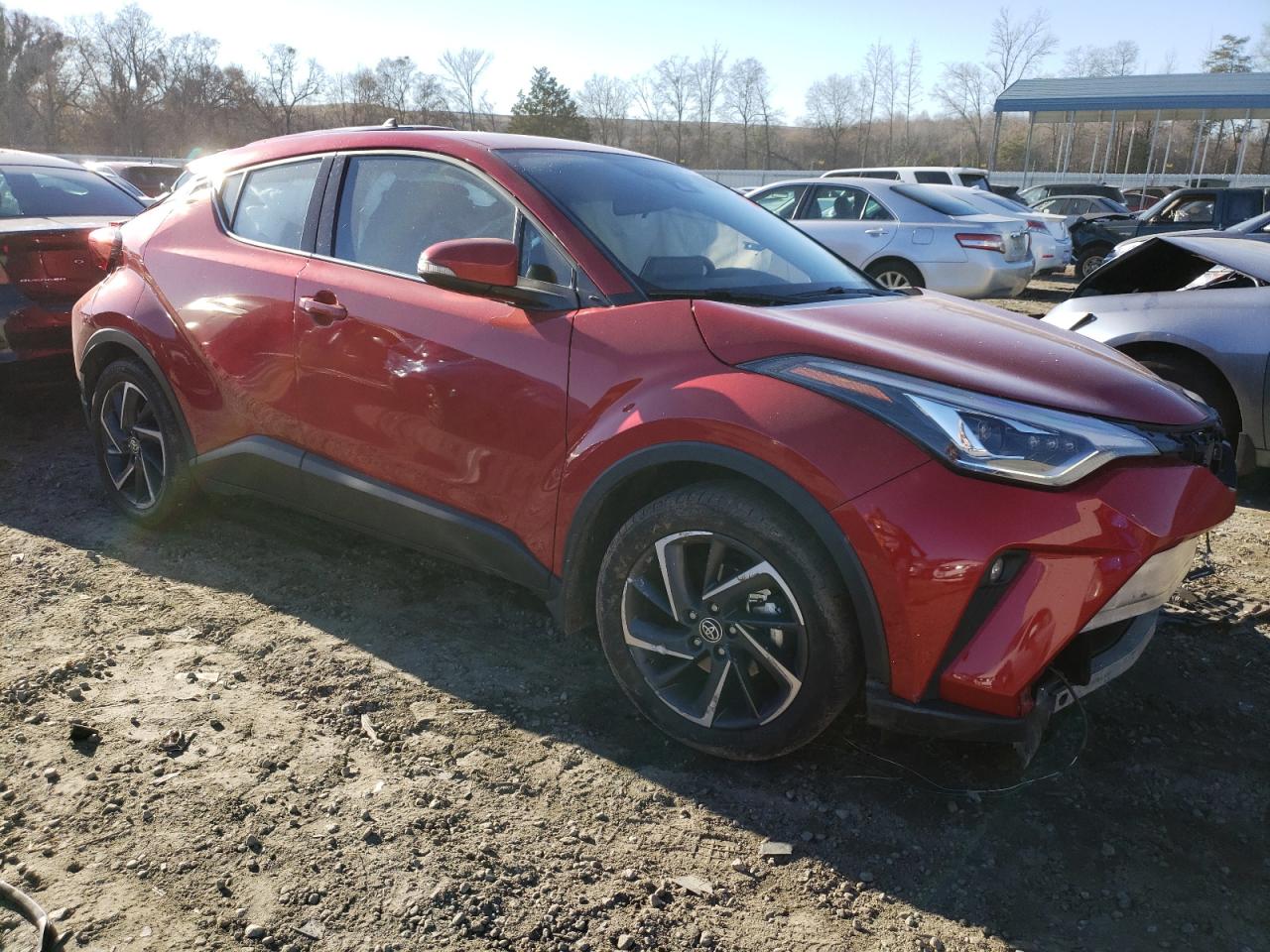 2022 TOYOTA C-HR XLE VIN:NMTKHMBX0NR143830