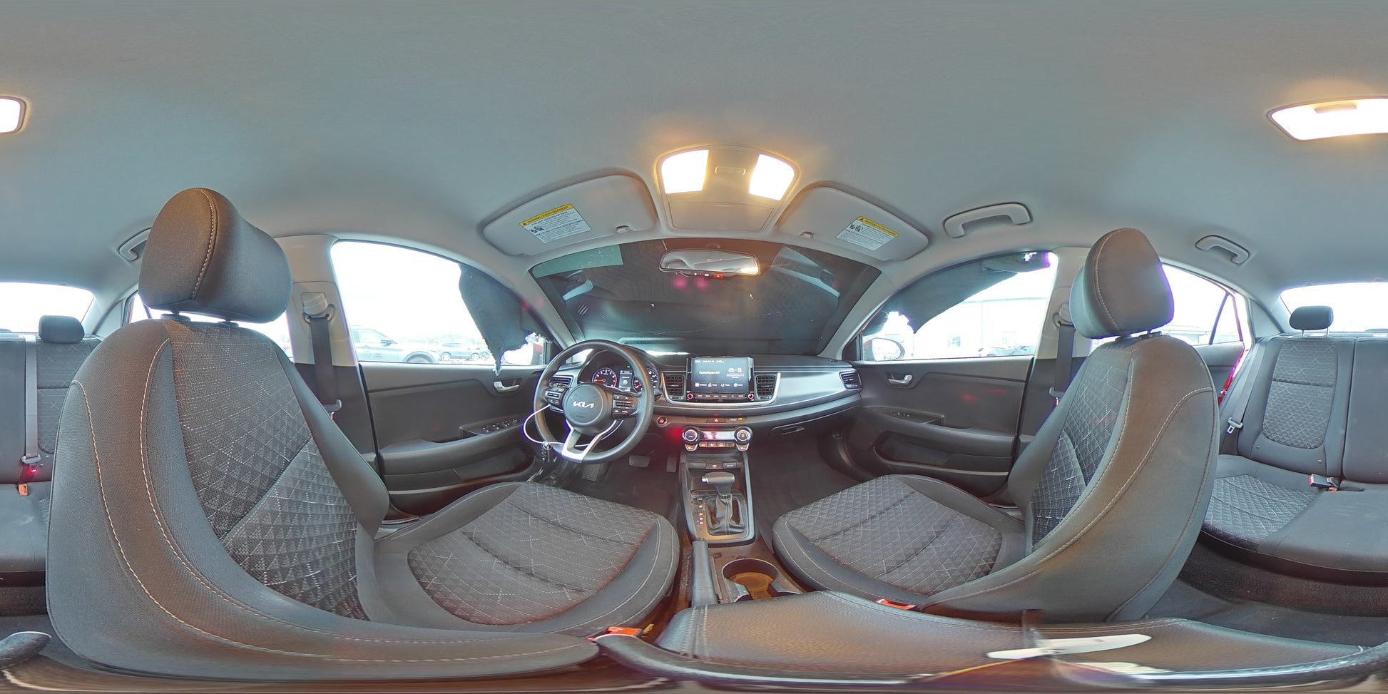 2023 KIA RIO LX VIN:3KPA24AD6PE612406