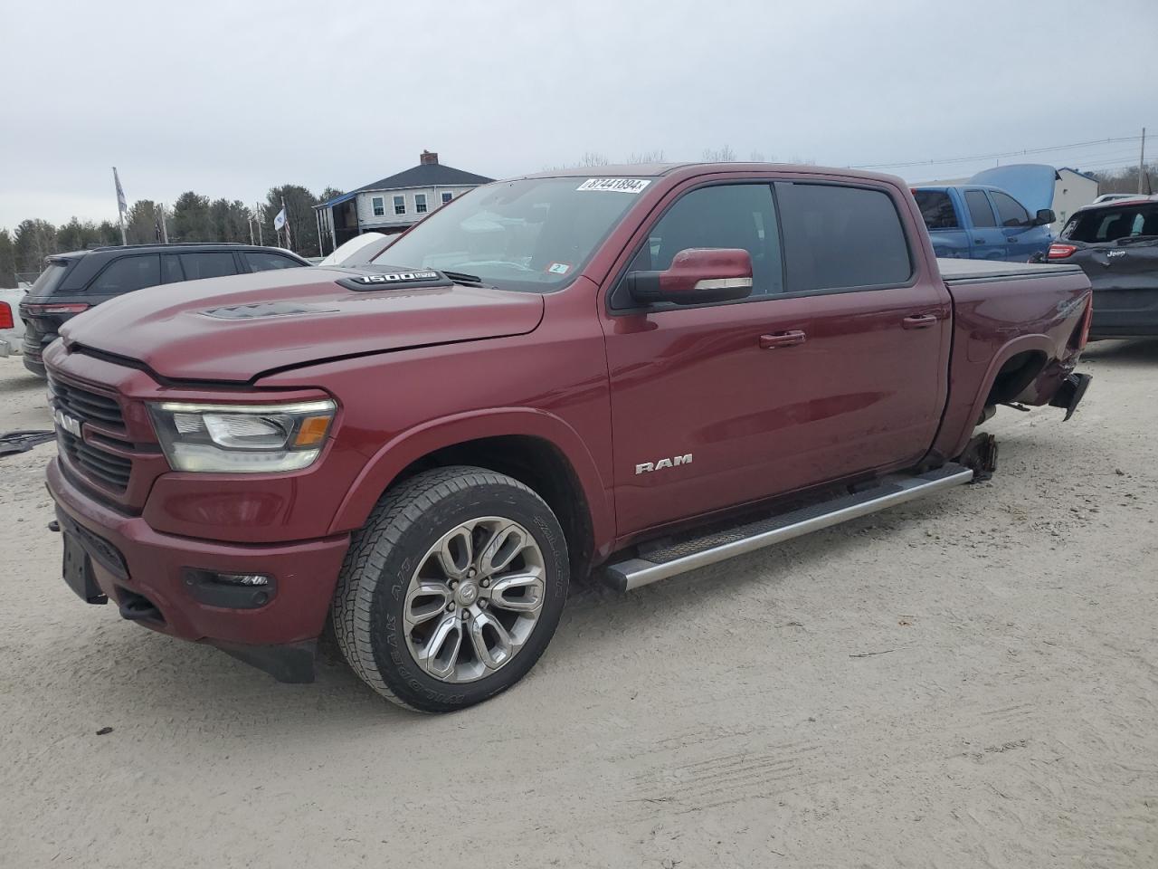 2022 RAM 1500 LARAMIE VIN:1C6SRFJTXNN369704