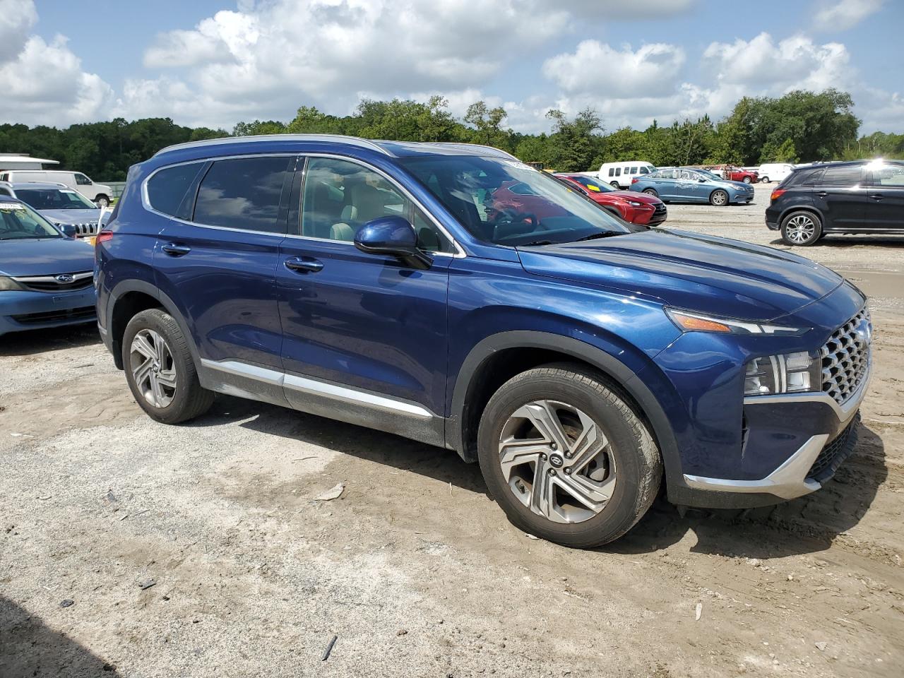 2022 HYUNDAI SANTA FE SEL VIN:5NMS24AJ9NH480242