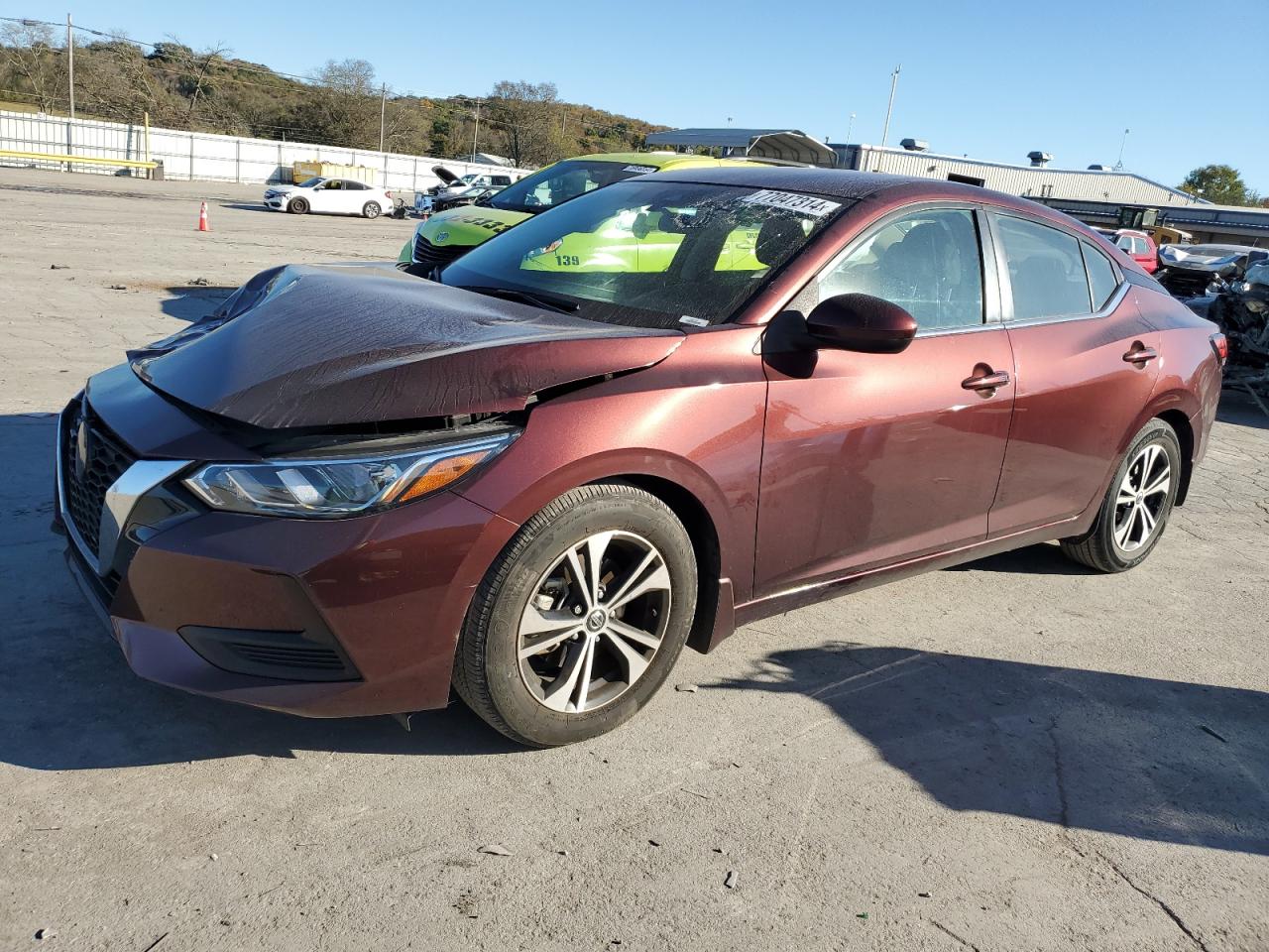 2022 NISSAN SENTRA SV VIN:3N1AB8CV3NY250806