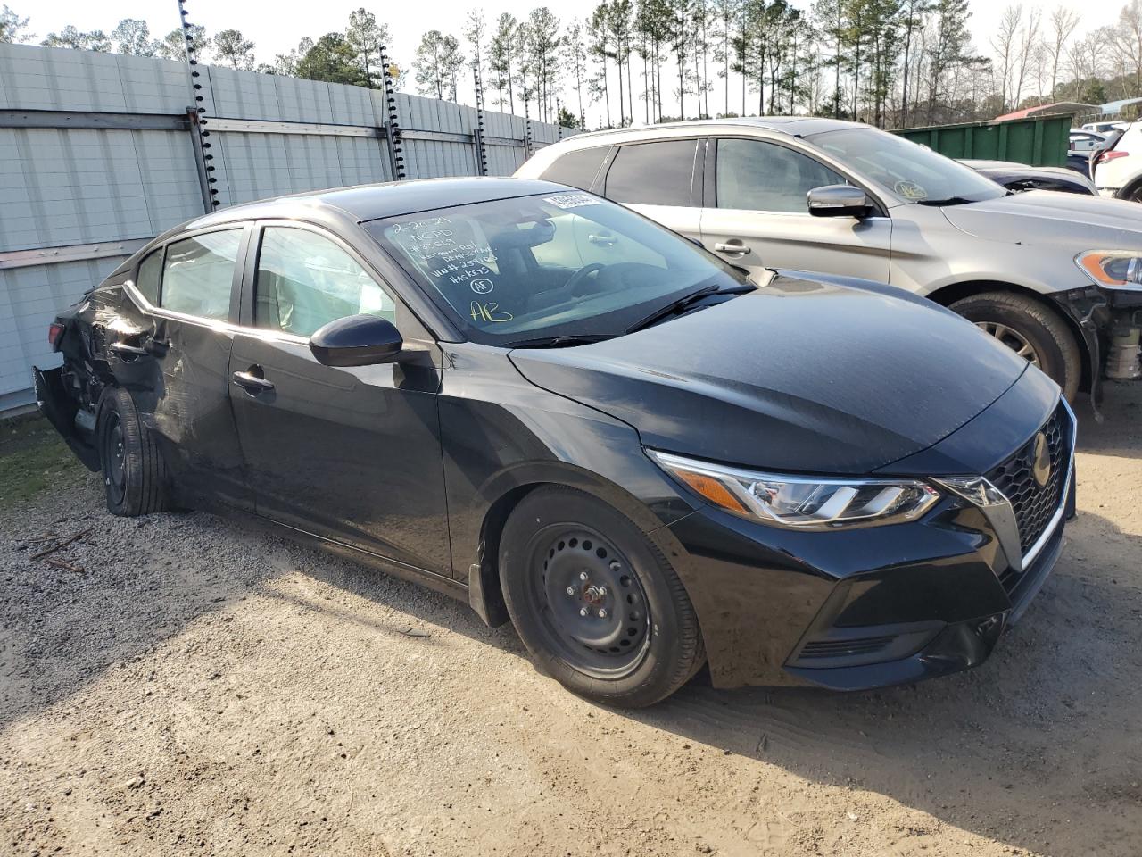 2022 NISSAN SENTRA S VIN:3N1AB8BV0NY259013