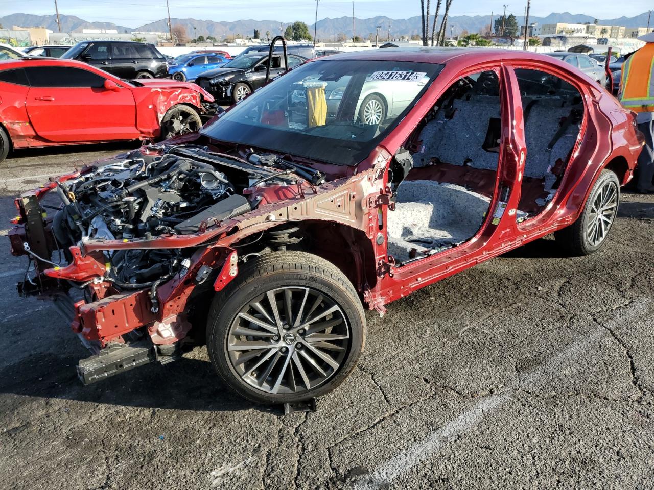 2023 LEXUS ES 350 BASE VIN:58ADZ1B17PU151864