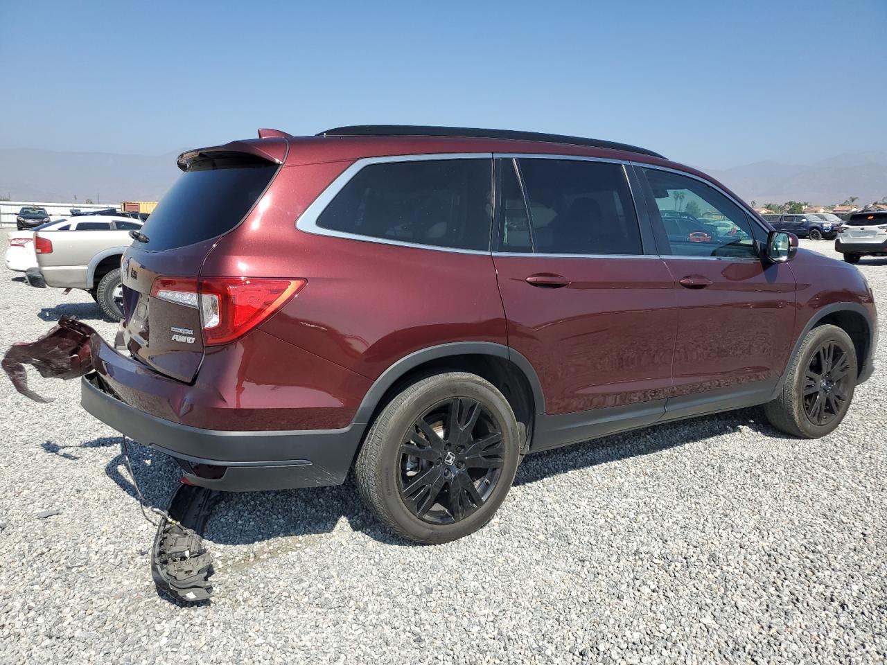 2022 HONDA PILOT SE VIN:5FNYF6H20NB087997