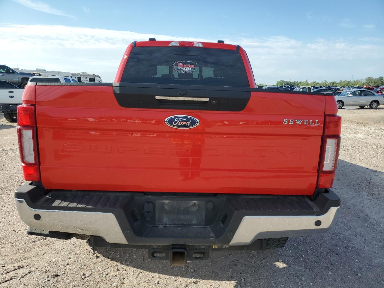 2022 FORD F250 SUPER DUTY VIN:1FT8W2BT9NEF88429