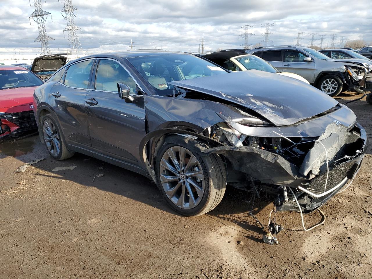 2023 TOYOTA CROWN XLE VIN:JTDAAAAF2P3015005