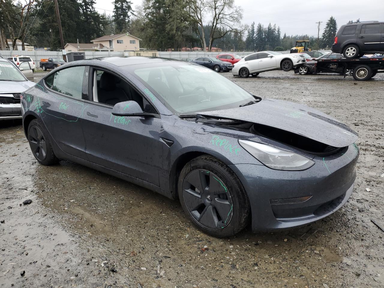 2023 TESLA MODEL 3  VIN:5YJ3E1EA8PF664676