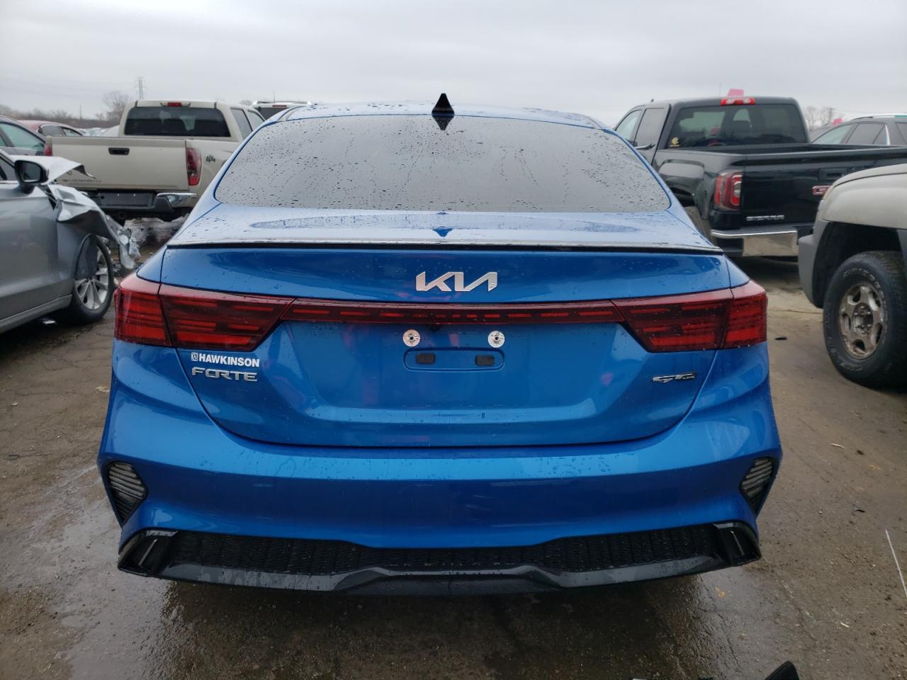 2022 KIA FORTE GT LINE VIN:3KPF54AD1NE478852