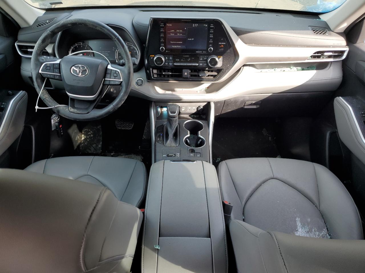 2022 TOYOTA HIGHLANDER XLE VIN:5TDGZRAH3NS111837