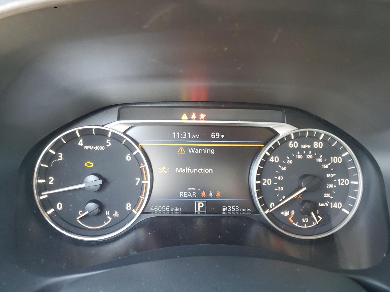 2023 NISSAN ALTIMA SV VIN:1N4BL4DW0PN390154
