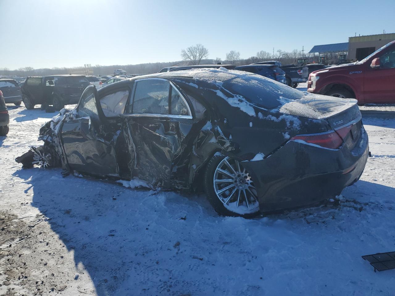 2022 MERCEDES-BENZ S 580 4MATIC VIN:W1K6G7GB7NA158090