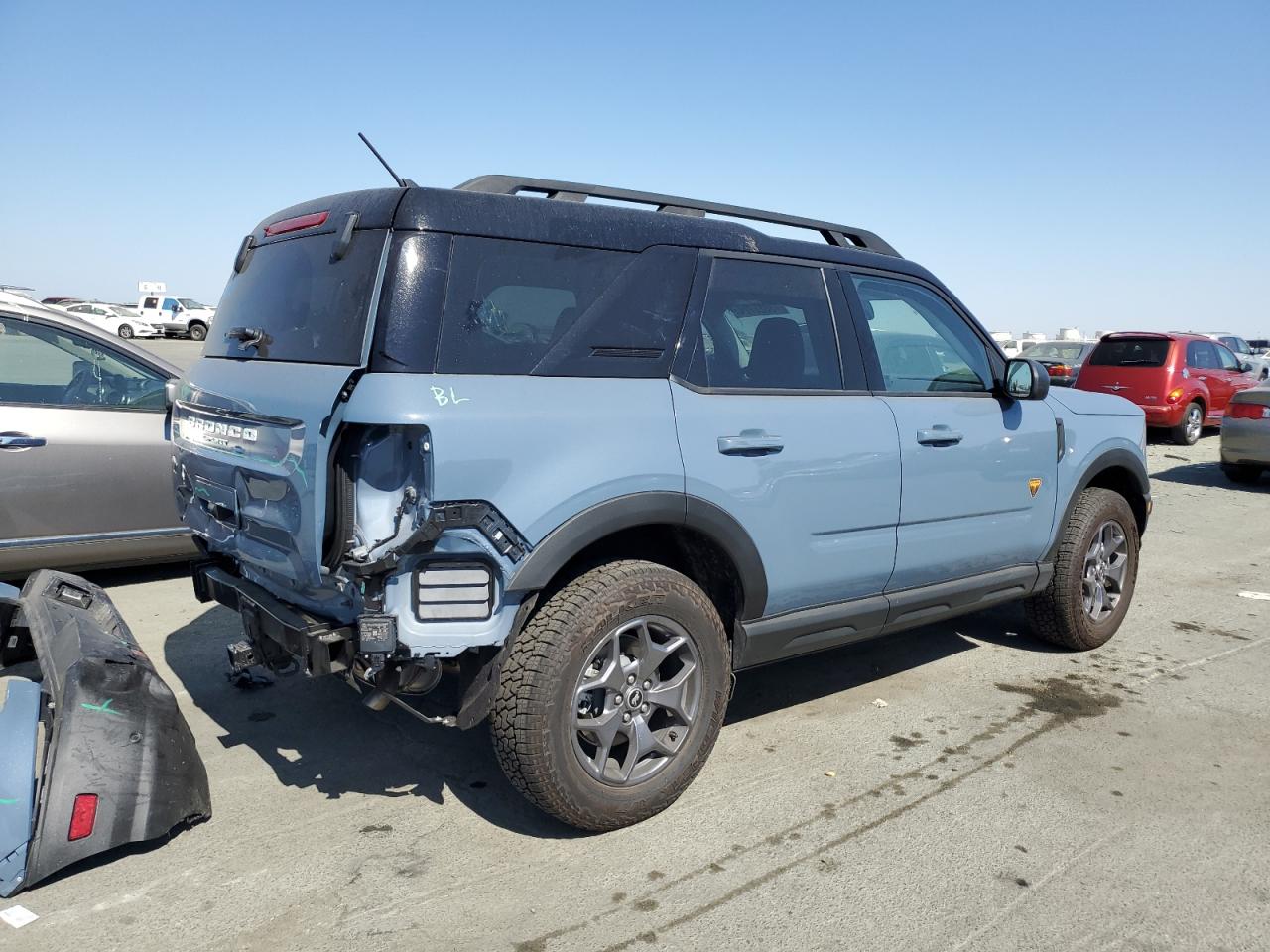 2024 FORD BRONCO SPORT BADLANDS VIN:3FMCR9D9XRRE35505