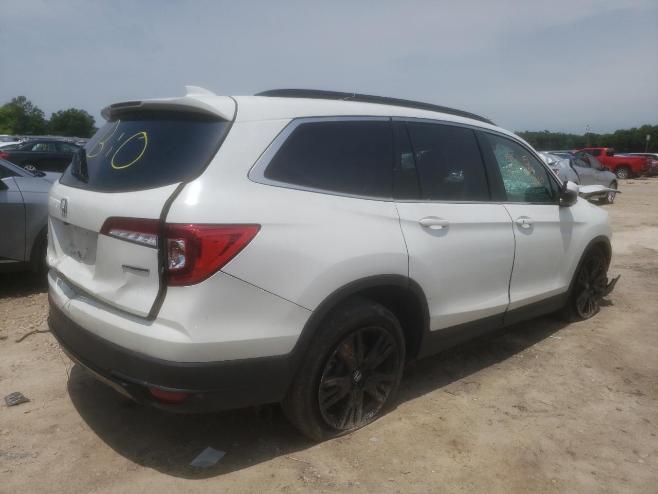 2022 HONDA PILOT SE VIN:5FNYF5H27NB005838