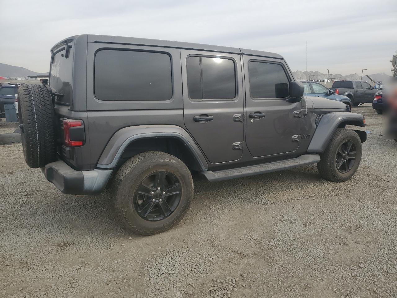 2022 JEEP WRANGLER UNLIMITED SAHARA VIN:1C4HJXEG5NW156764