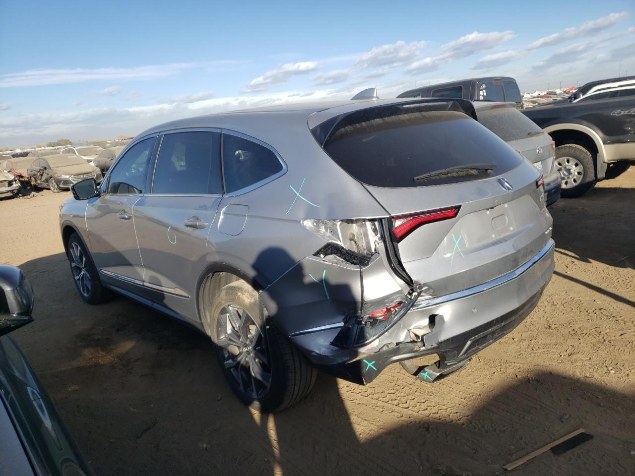 2022 ACURA MDX TECHNOLOGY VIN:5J8YE1H41NL033338