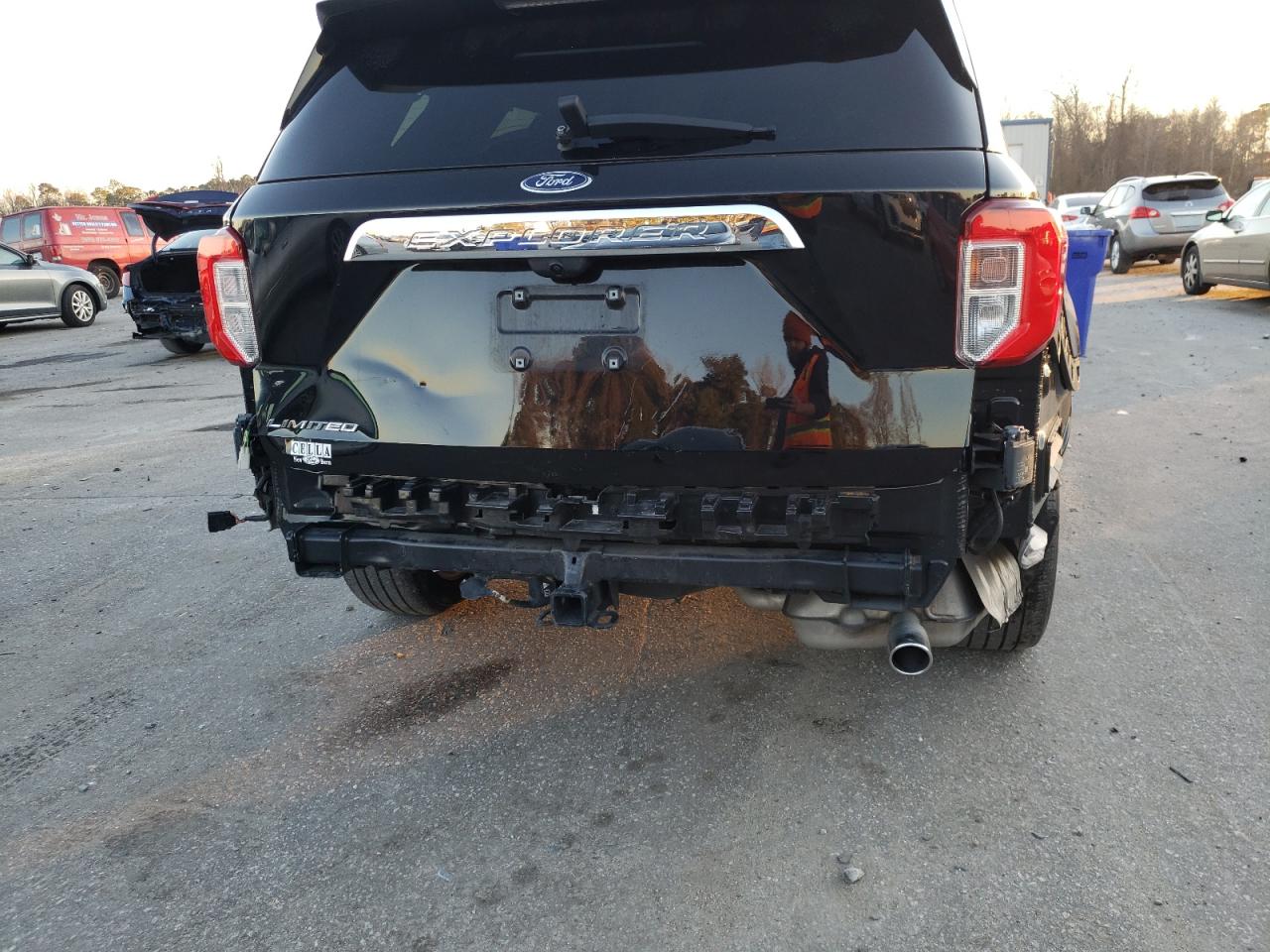 2022 FORD EXPLORER LIMITED VIN:1FMSK7FH9NGB41524