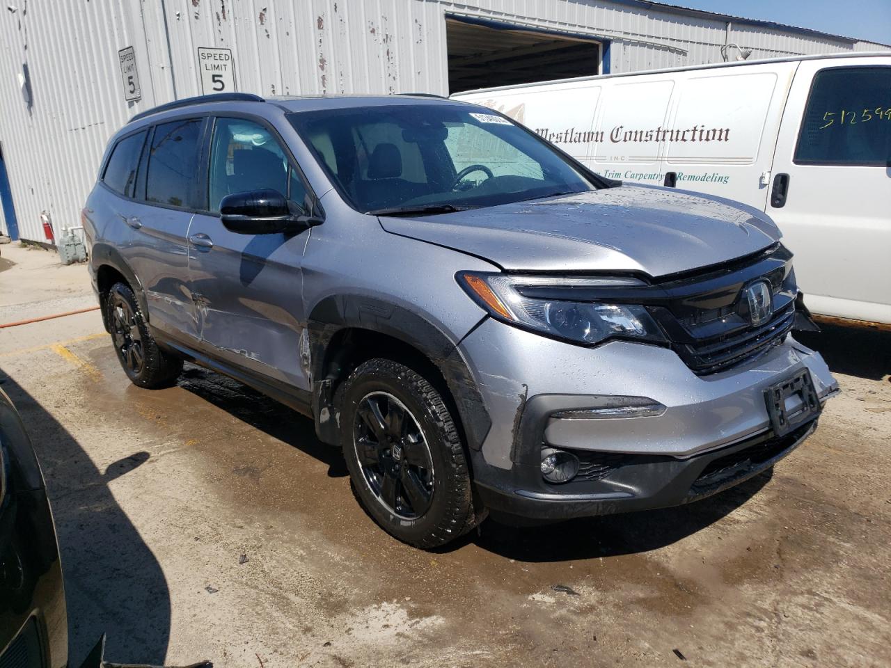 2022 HONDA PILOT TRAILSPORT VIN:5FNYF6H82NB039065