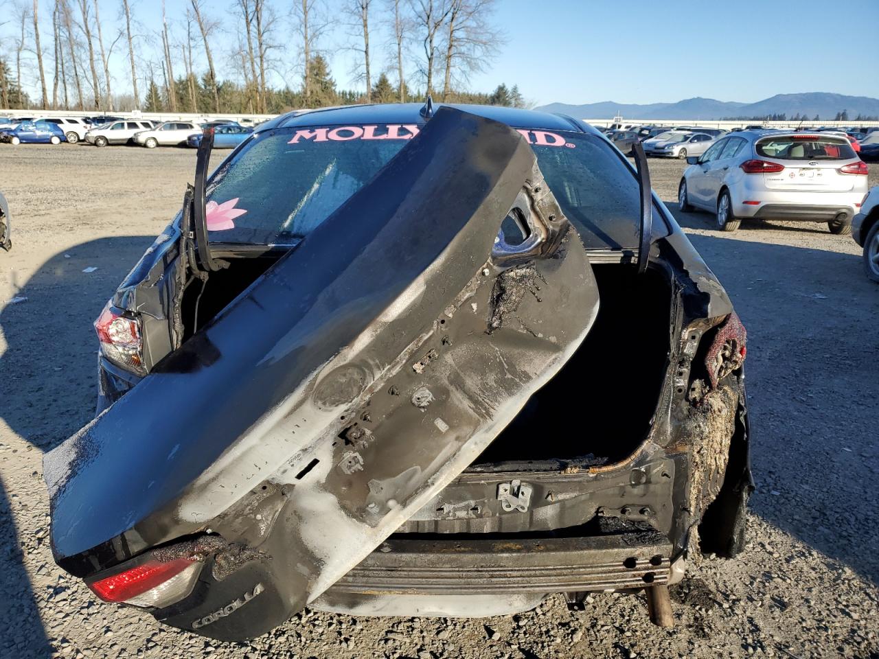 2022 TOYOTA COROLLA LE VIN:5YFEPMAE0NP354682