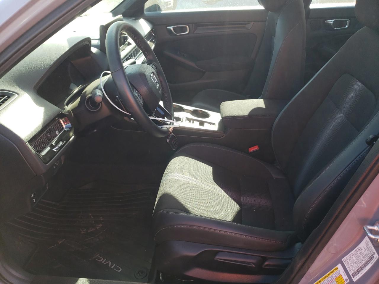 2024 HONDA CIVIC SPORT VIN:2HGFE2F56RH512771