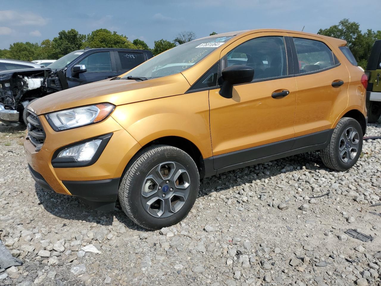 2022 FORD ECOSPORT S VIN:MAJ6S3FL3NC459980