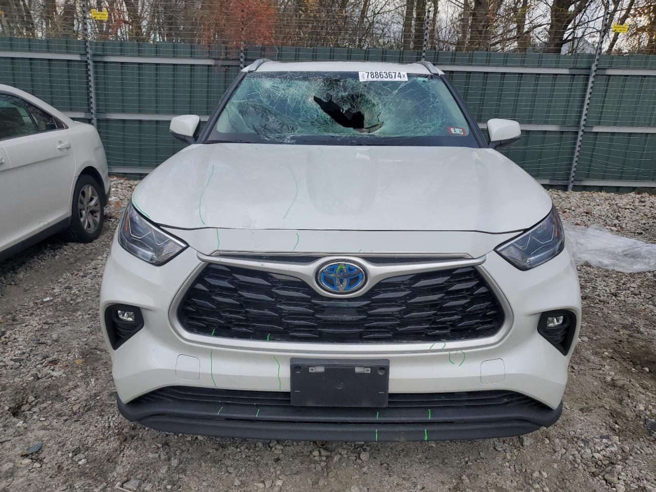 2023 TOYOTA HIGHLANDER HYBRID BRONZE EDITION VIN:5TDABRCH1PS584047