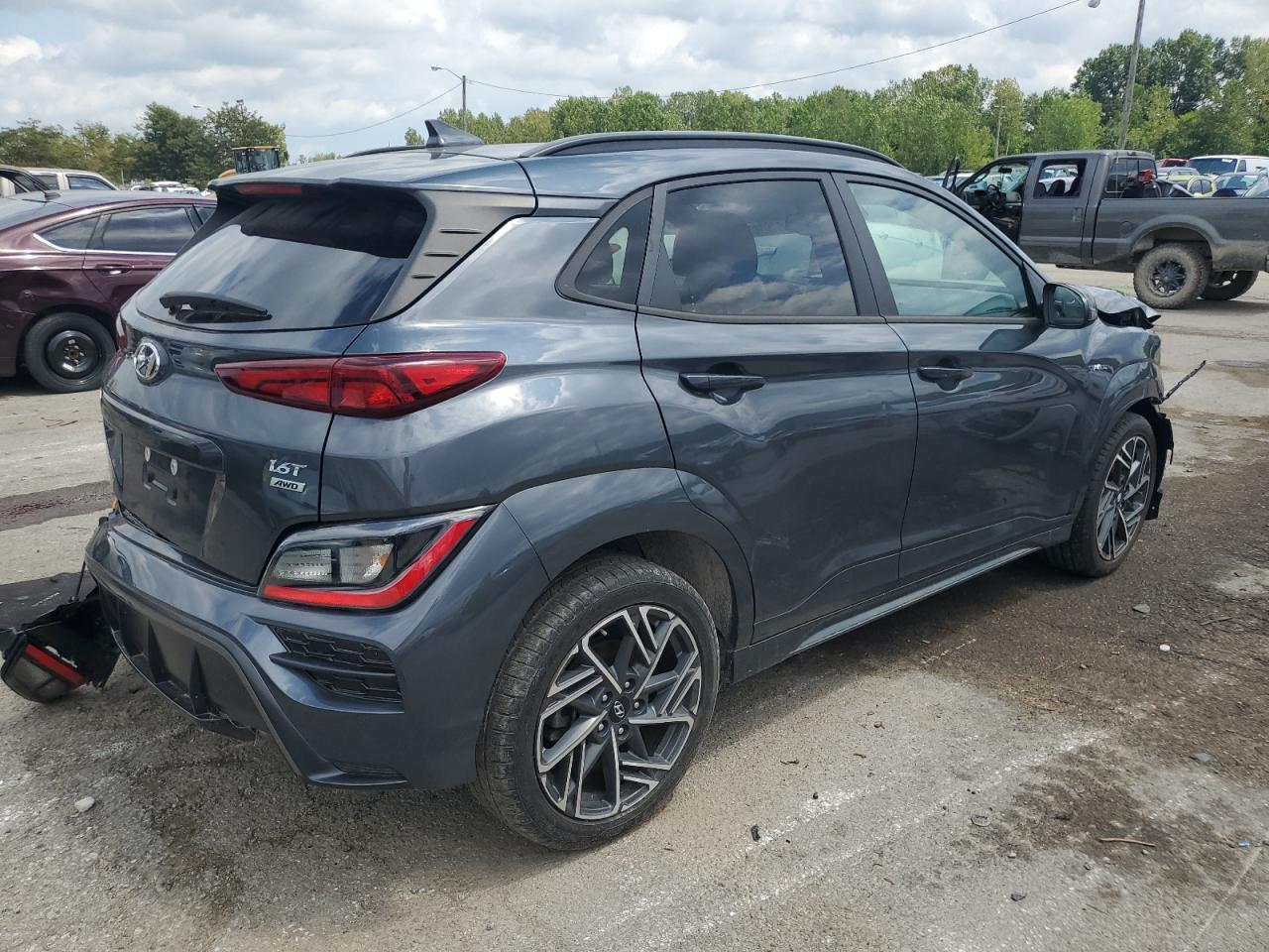 2022 HYUNDAI KONA N LINE VIN:KM8K3CA3XNU772852