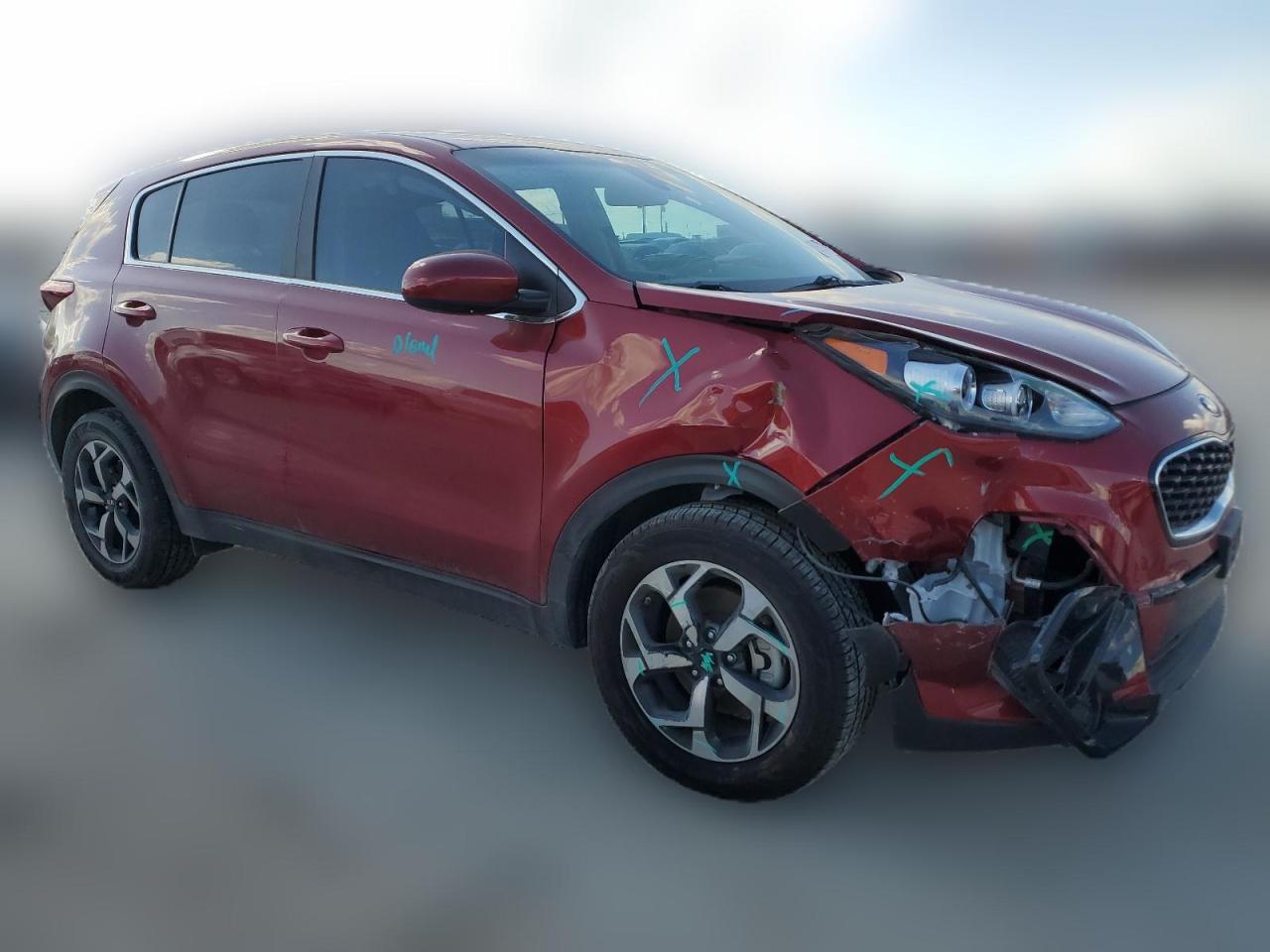 2022 KIA SPORTAGE LX VIN:KNDPM3AC1N7999966