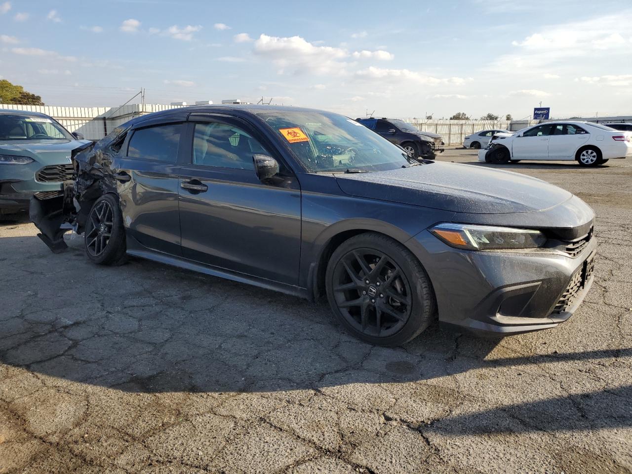 2022 HONDA CIVIC SPORT VIN:2HGFE2F51NH540567