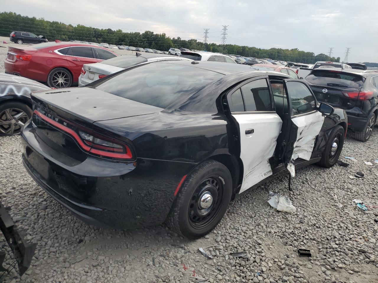 2022 DODGE CHARGER POLICE VIN:2C3CDXKG0NH203417