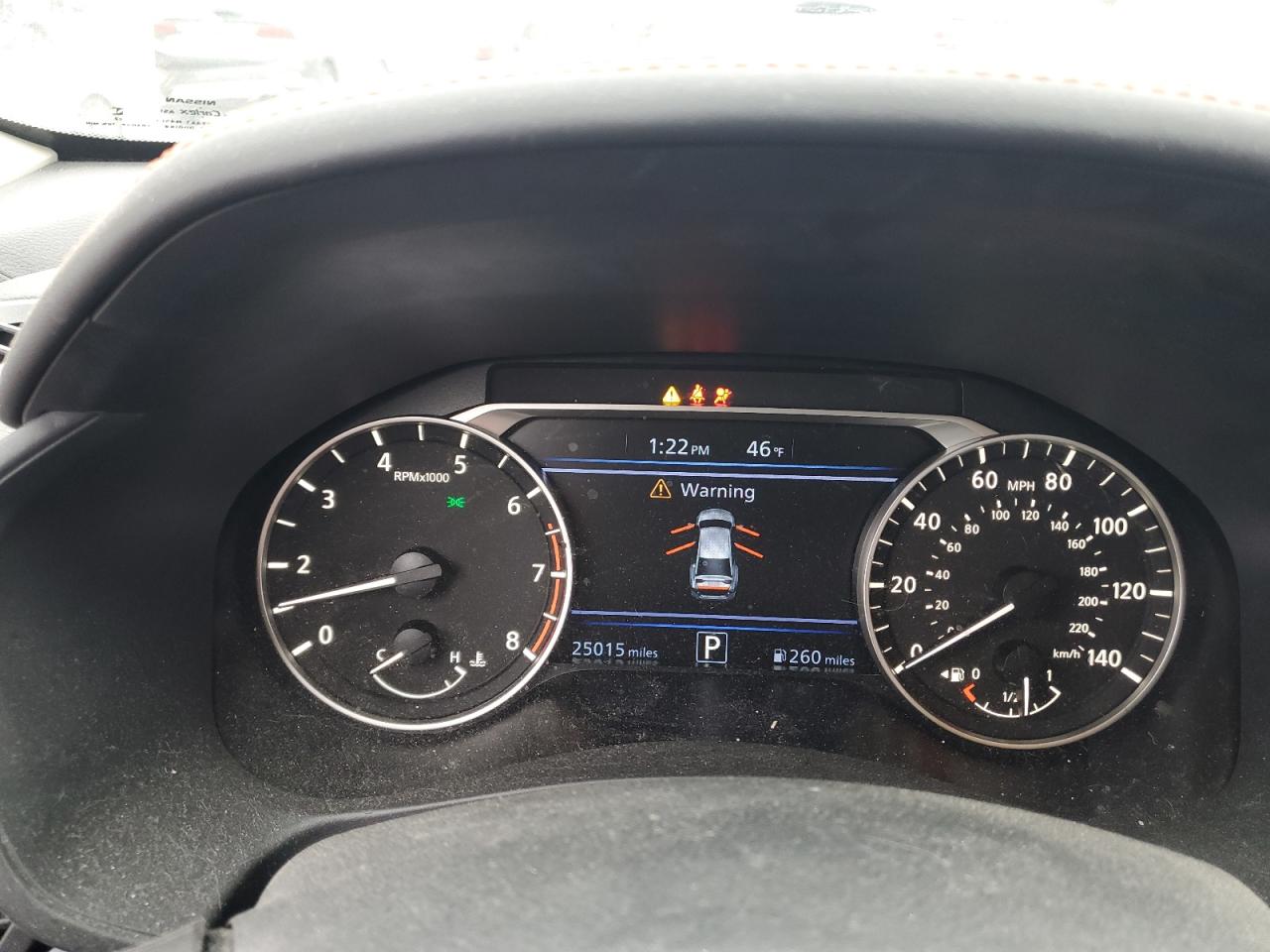 2022 NISSAN ALTIMA SR VIN:1N4BL4CV6NN373350