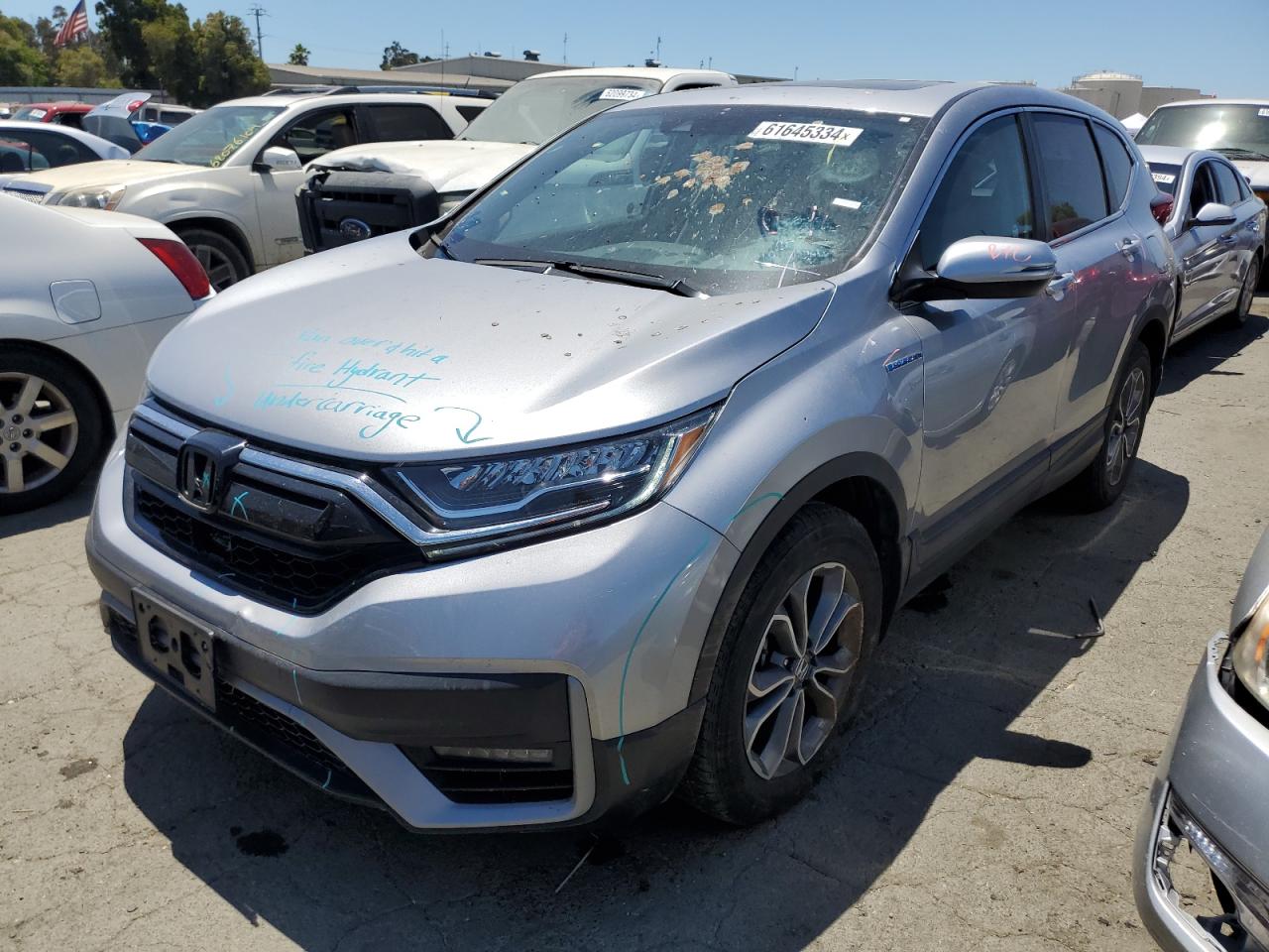 2022 HONDA CR-V EXL VIN:5J6RT6H86NL000676