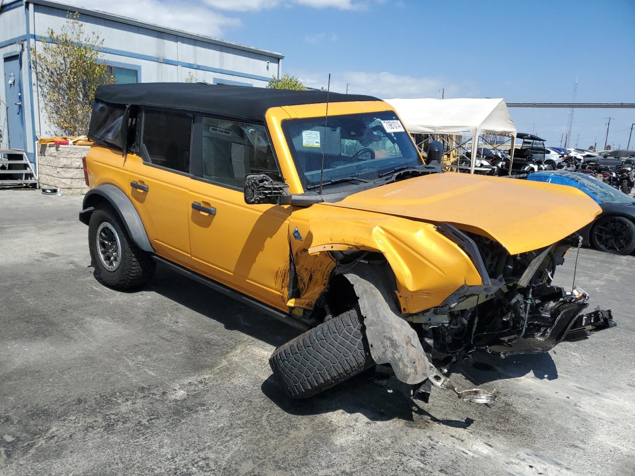 2022 FORD BRONCO BASE VIN:1FMEE5DH6NLB14350