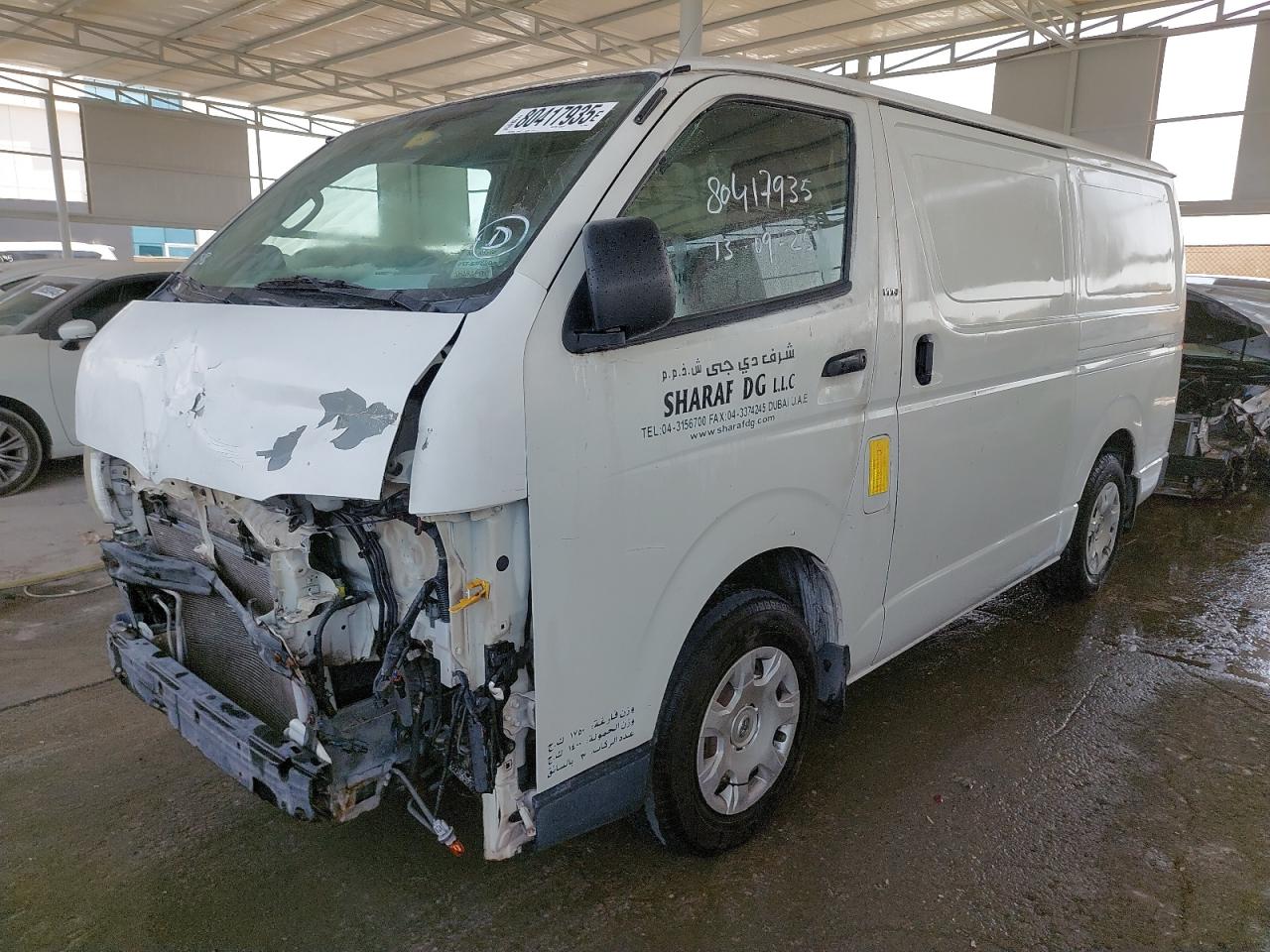 2009 TOYOTA HIACE VIN:JTFHX02P890******