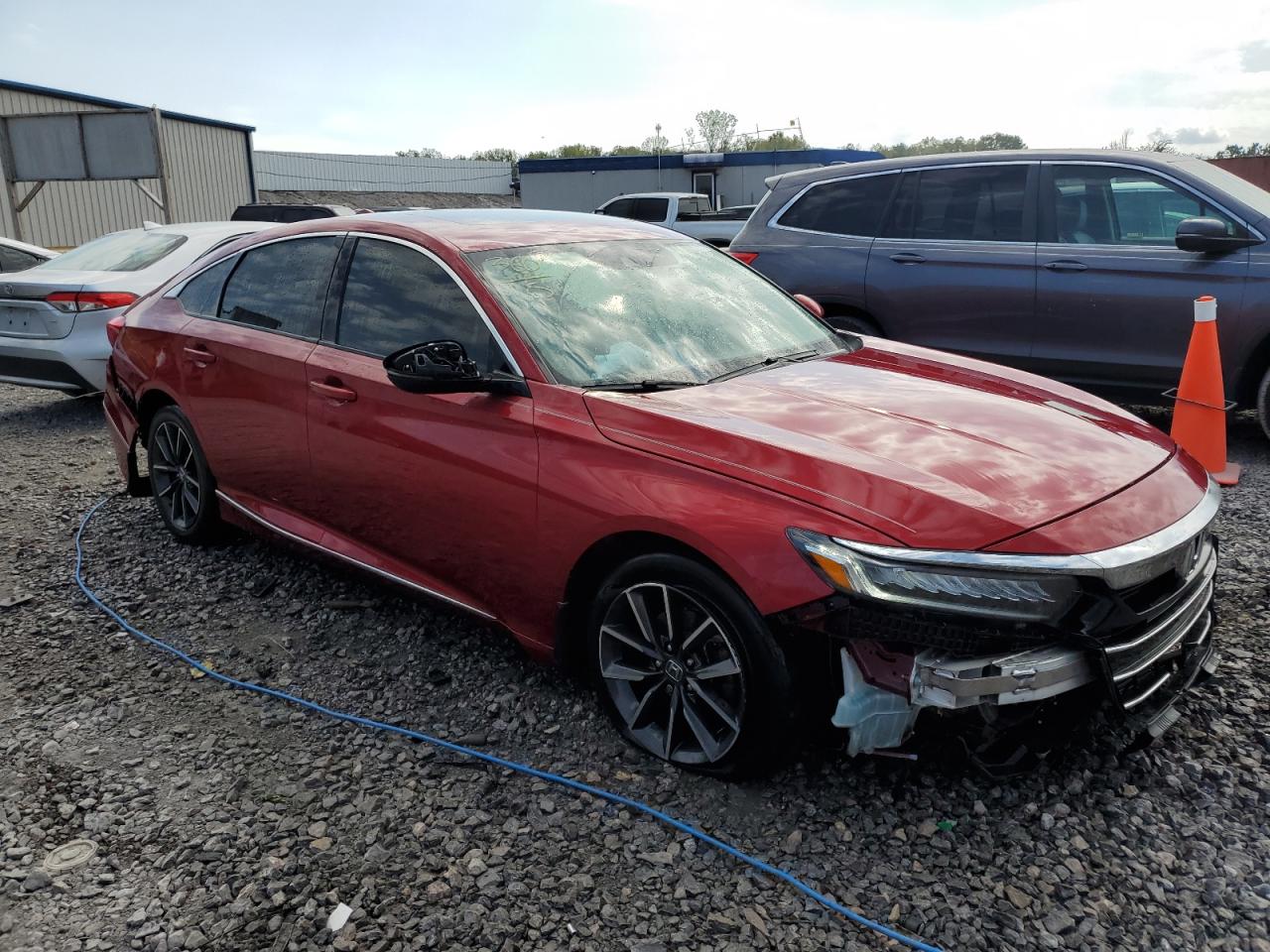 2022 HONDA ACCORD EXL VIN:1HGCV1F53NA002934