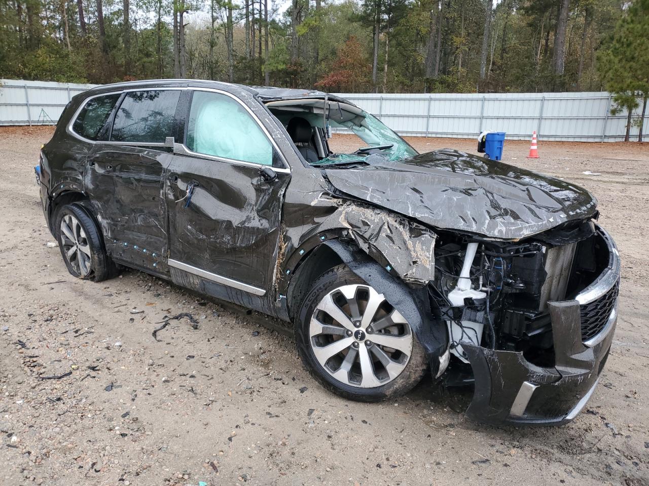 2022 KIA TELLURIDE S VIN:5XYP6DHC4NG275245