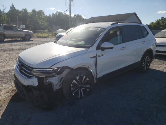 2022 VOLKSWAGEN TIGUAN S VIN:3VV0B7AX2NM011425